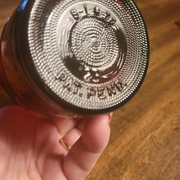 BROWN GLASS BOTTLE - Picture 3 of 4